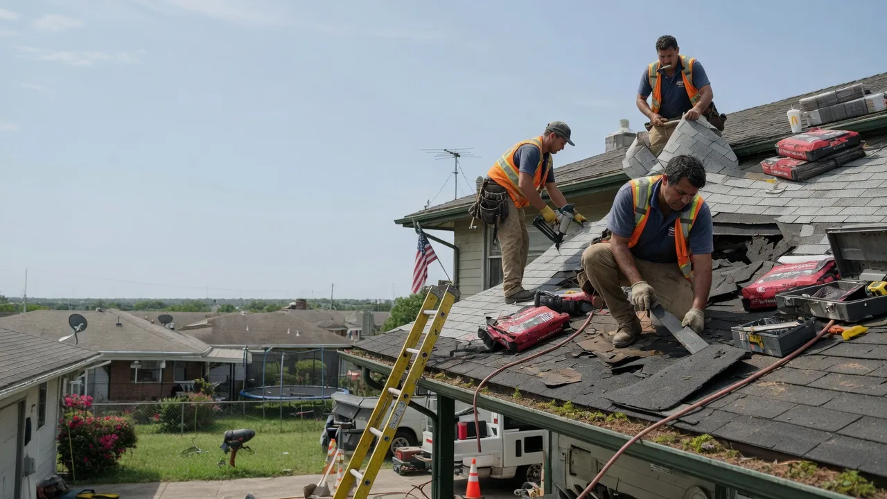 Roof Repair in Dill City, OK near me